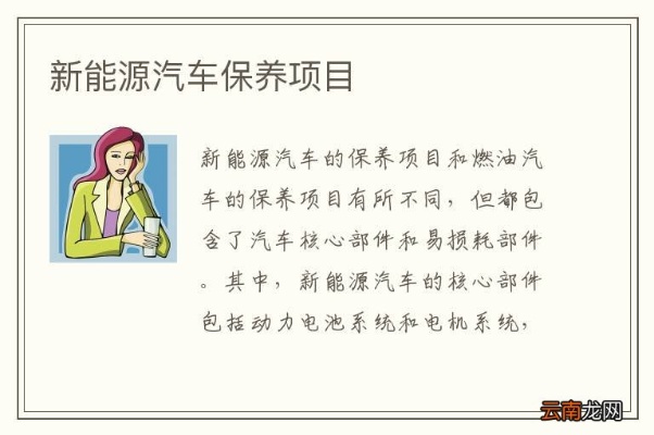 新能源汽车保养位置 新能源汽车官方保养手册说明