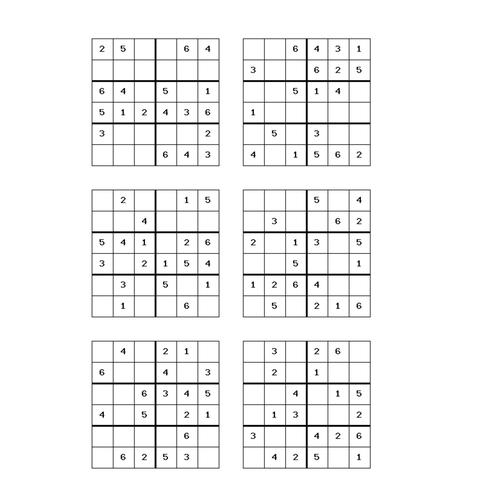 数独六宫格该怎么玩 数独六宫格规则讲解视频